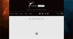 Desktop Screenshot of darklightstudios.fr
